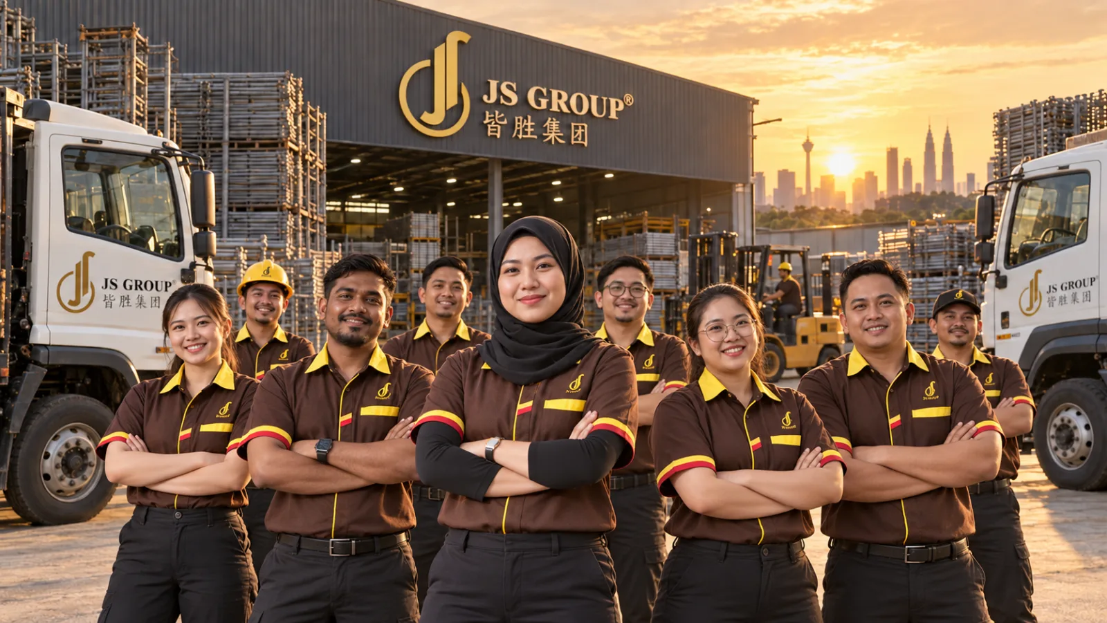 JS Group management and operational teams reviewing ONEX together